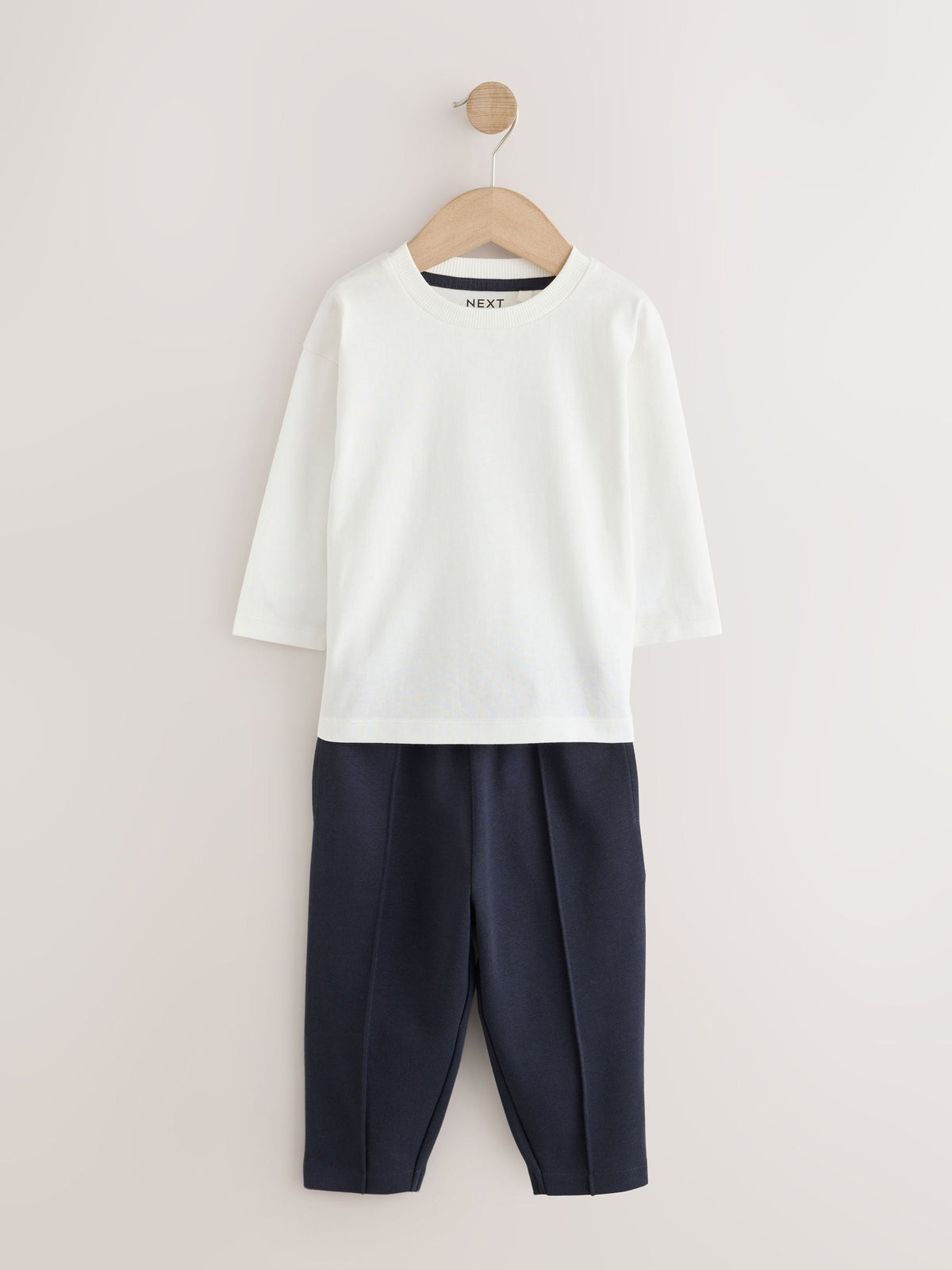 Navy Smart Jacket Top & Trousers Set 3 Piece (3mths-7yrs)