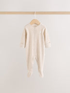Neutral Animal Baby Sleepsuits 3 Pack (0-2yrs)
