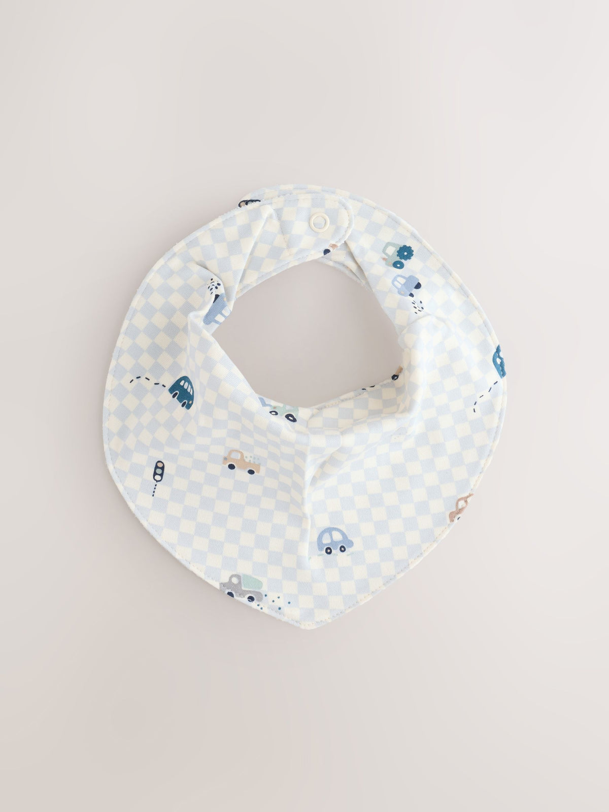 Blue Mini Character Baby Dribble Bibs 5 Pack