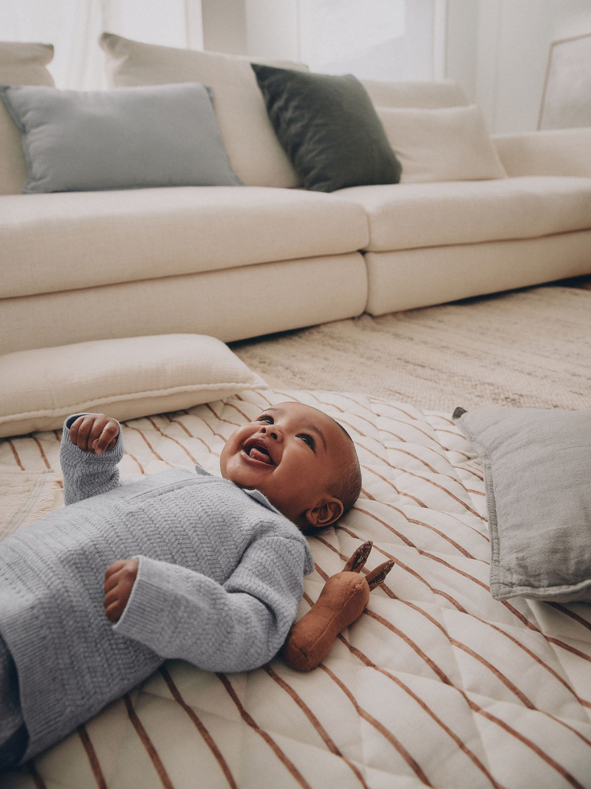 Grey Knitted Jumper and Leggings Baby Set (0mths-2yrs)