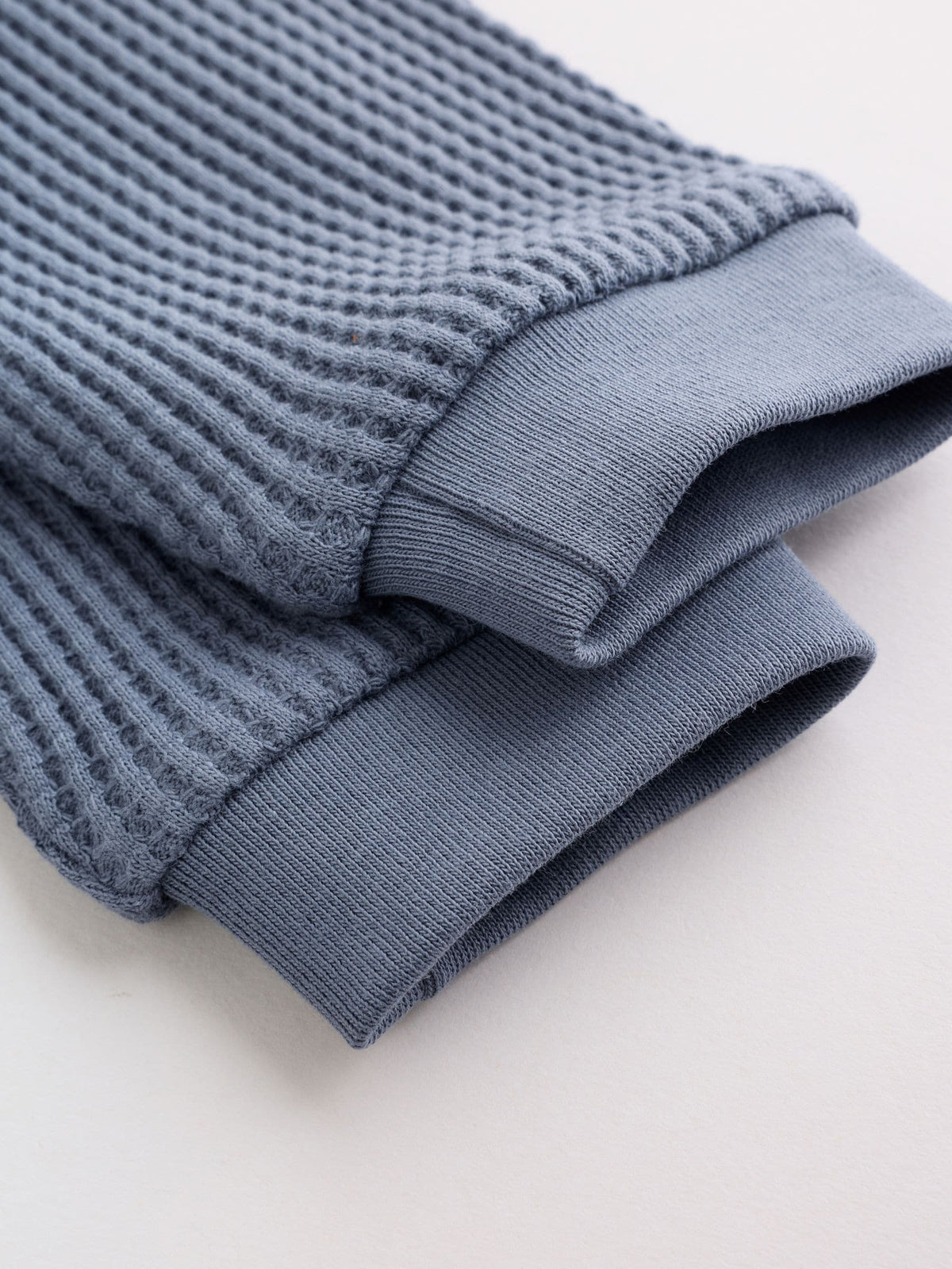 Blue Textured Top and Legging Baby Set (0mths-2yrs)