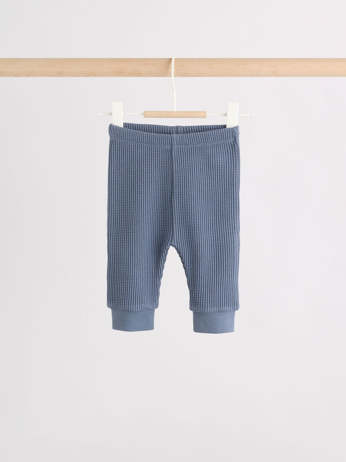 Blue Textured Top and Legging Baby Set (0mths-2yrs)