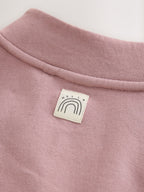 Mauve Purple Quarter Zip Sweatshirt (3mths-7yrs)