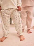 Pink Pointelle Jogger Pyjamas 2 Pack (9mths-12yrs)
