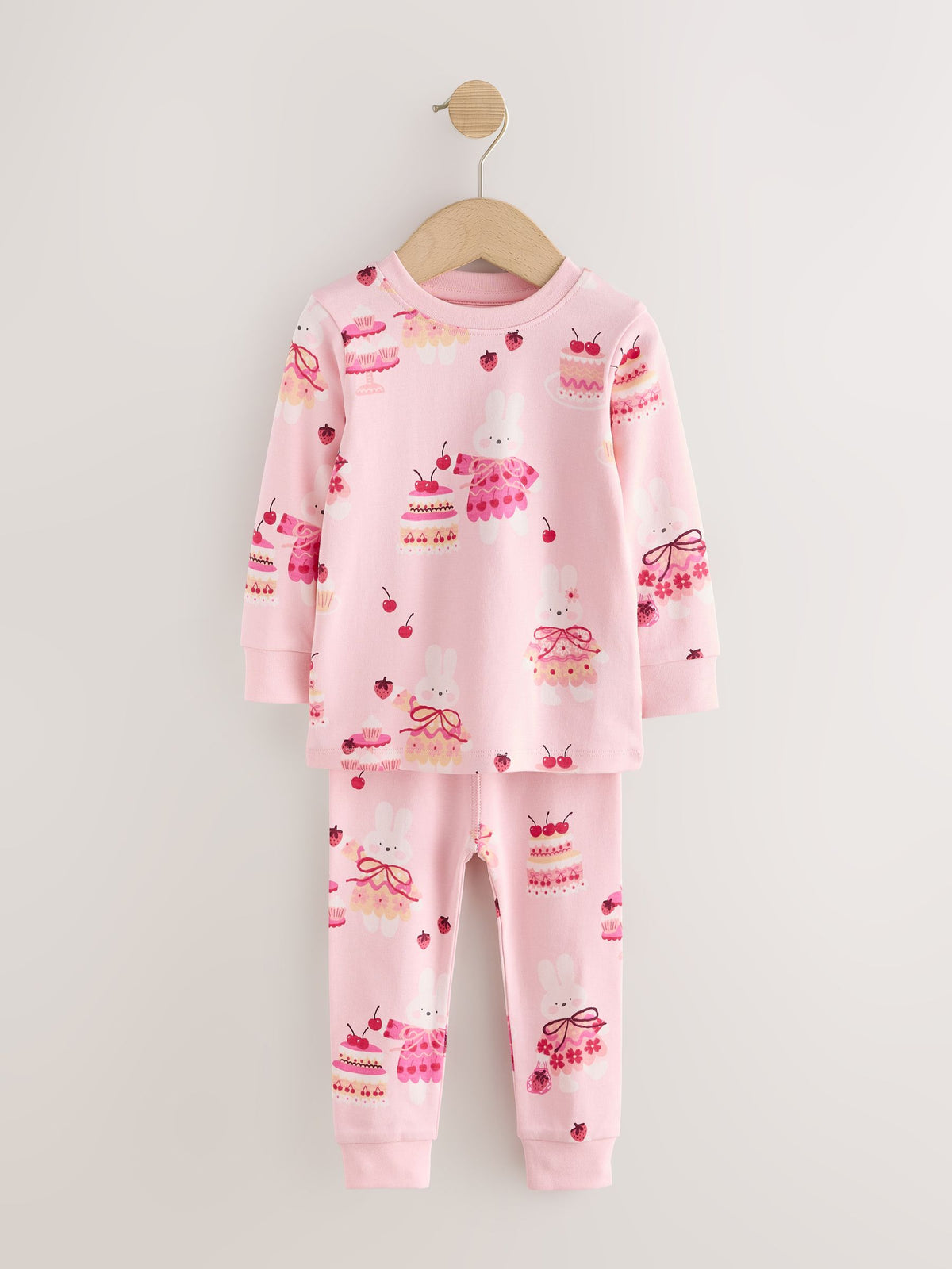Pink Snuggle Pyjamas 3 Pack (9mths-12yrs)