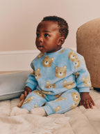 Blue Bear Fleece Top and Joggers Baby Set (0mths-2yrs)