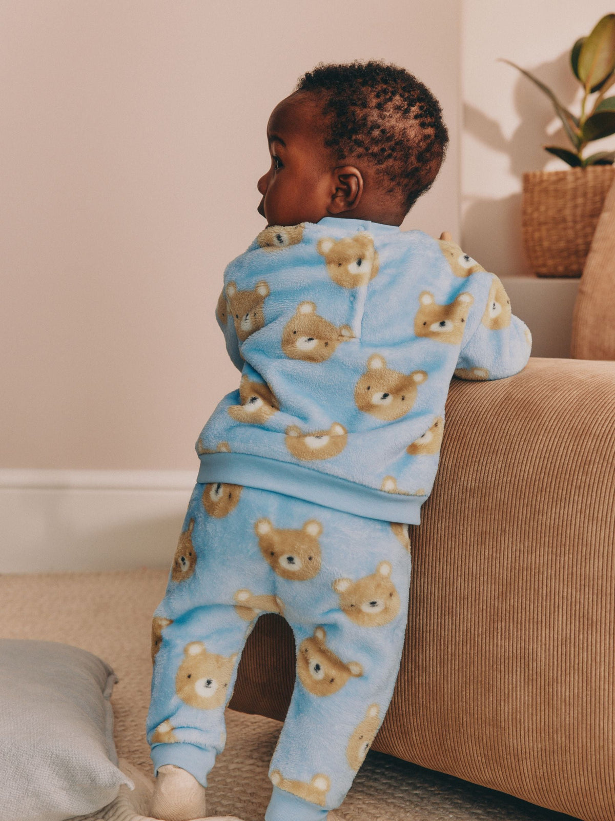 Blue Bear Fleece Top and Joggers Baby Set (0mths-2yrs)