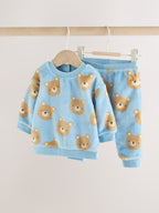 Blue Bear Fleece Top and Joggers Baby Set (0mths-2yrs)
