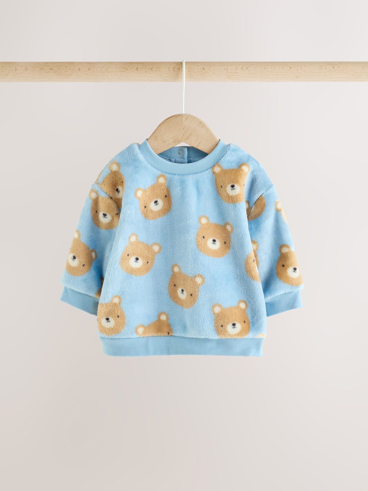 Blue Bear Fleece Top and Joggers Baby Set (0mths-2yrs)