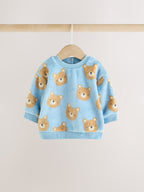 Blue Bear Fleece Top and Joggers Baby Set (0mths-2yrs)