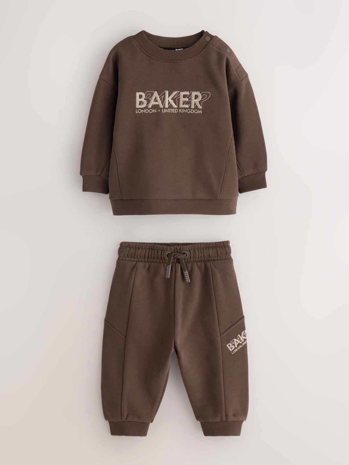 Baker by Ted Baker Textured Sweatshirt and Joggers Set