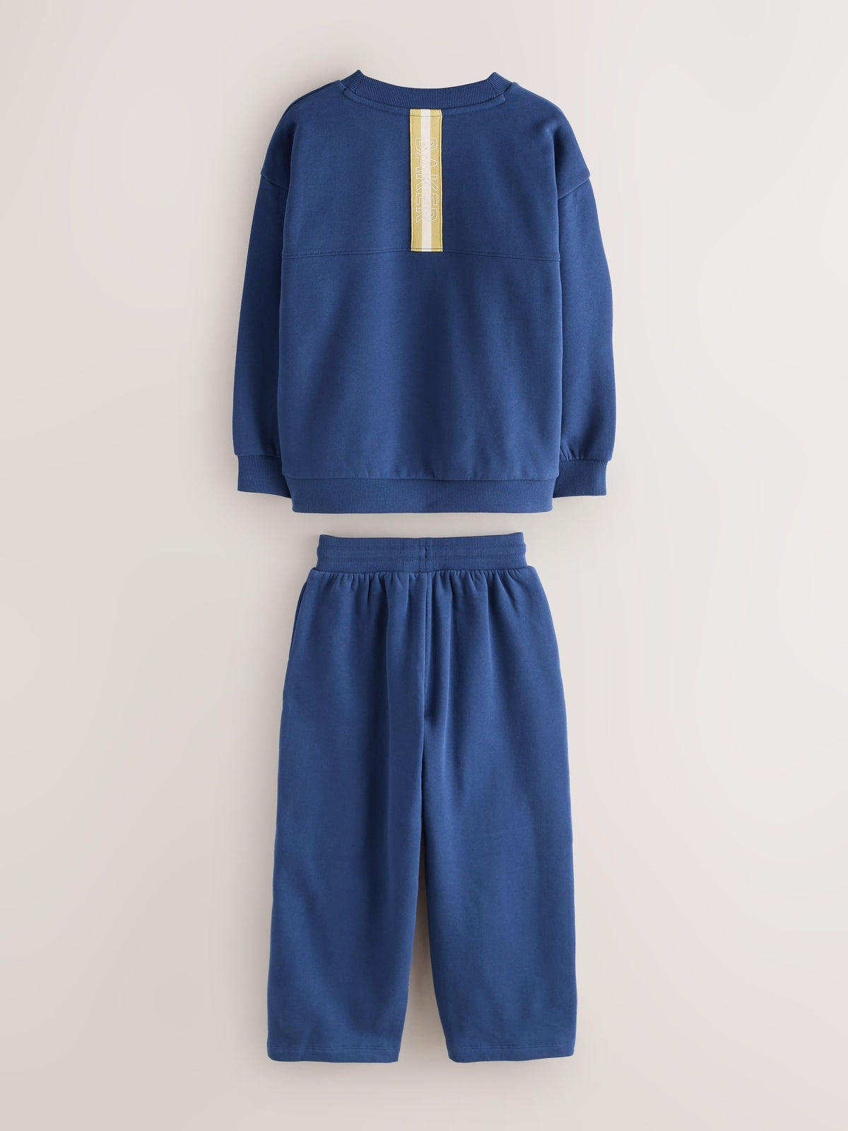 Baker by Ted Baker Blue Oversized Sweatshirt and Wide Leg Joggers Set