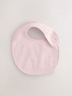 Pink Baby Bib 5 Pack