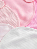 Pink Baby Bib 5 Pack