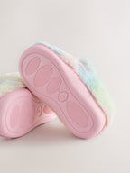 Multi Rainbow Cupsole Slippers