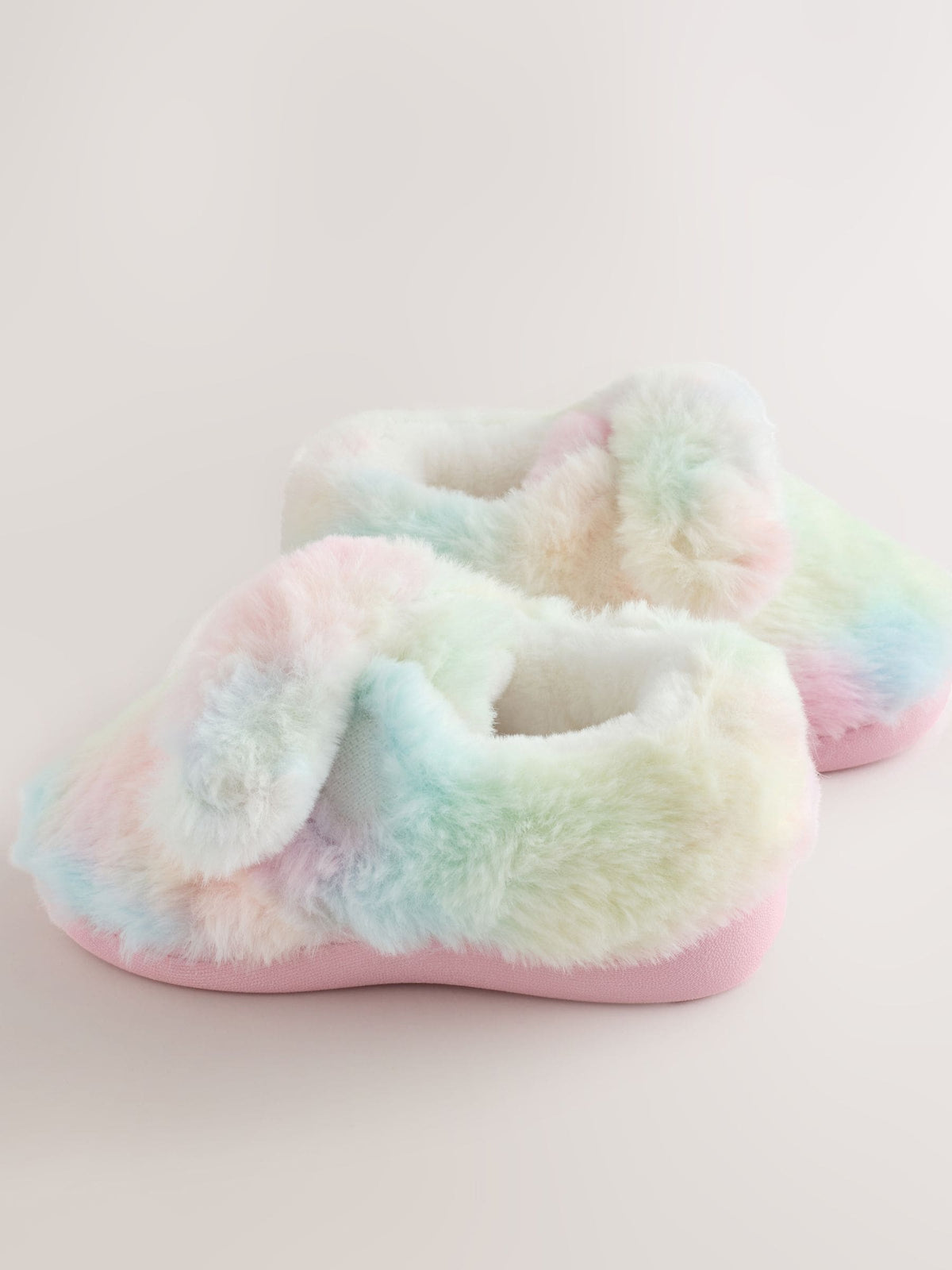 Multi Rainbow Cupsole Slippers