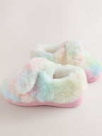 Multi Rainbow Cupsole Slippers