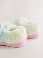 Multi Rainbow Cupsole Slippers