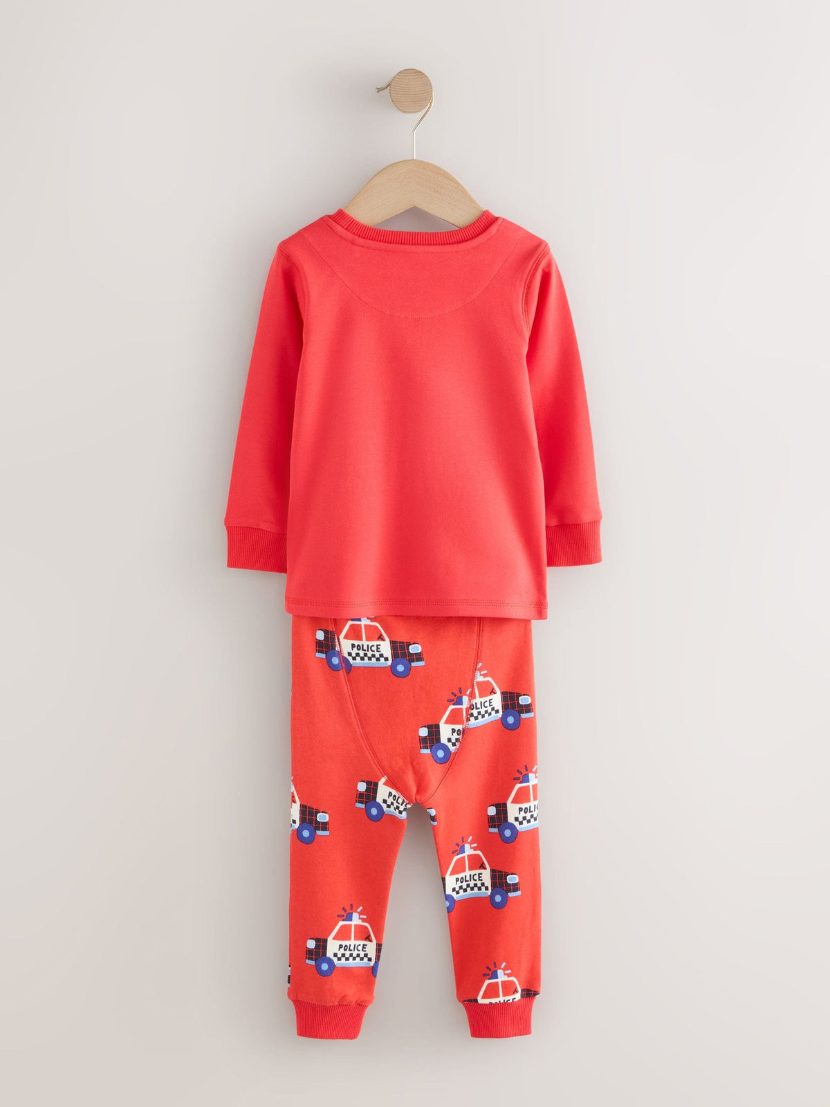 Red/Blue Emergency Vehicles Snuggle Pyjamas 3 Pack (9mths-10yrs)