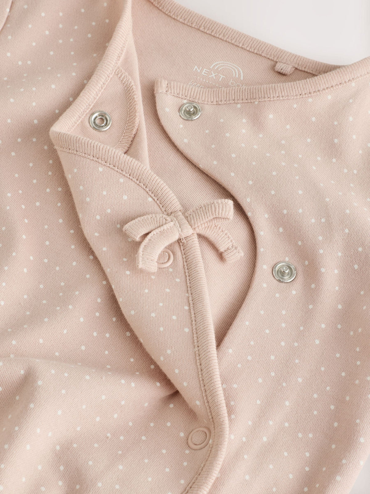 Neutral Bunny Wrap Baby Sleepsuit 3 Pack (0-2yrs)