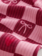Berry Bow Two Way Zip Baby Sleepsuits 4 Pack (0mths-3yrs)