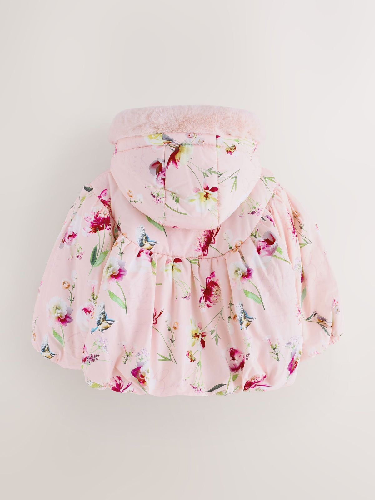 Baker by Ted Baker Shower Resistant Floral Printed Bubble Padded Coat