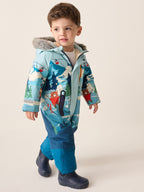 Snow Scene Wadded Waterproof Snowsuit (3mths-7yrs)