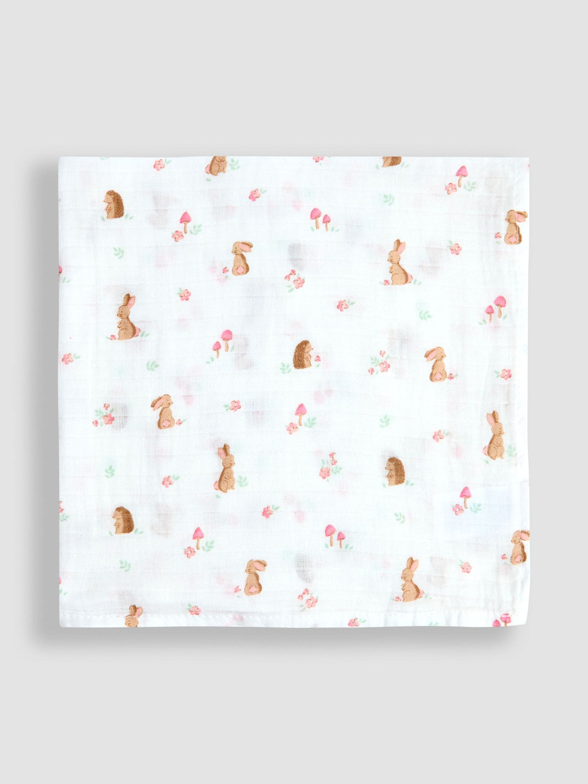 JoJo Maman Bébé Whimsical Woodland 5-Pack Muslins