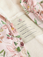 Pink Floral All-Over Printed Double Zip Baby Hooded Pramsuit (0mths-2yrs)