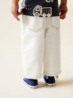 Ecru Wide Fit Jeans (3mths-7yrs)