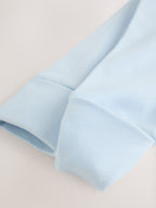 Blue Occasion Collared Baby Sleepsuit (0-2yrs)