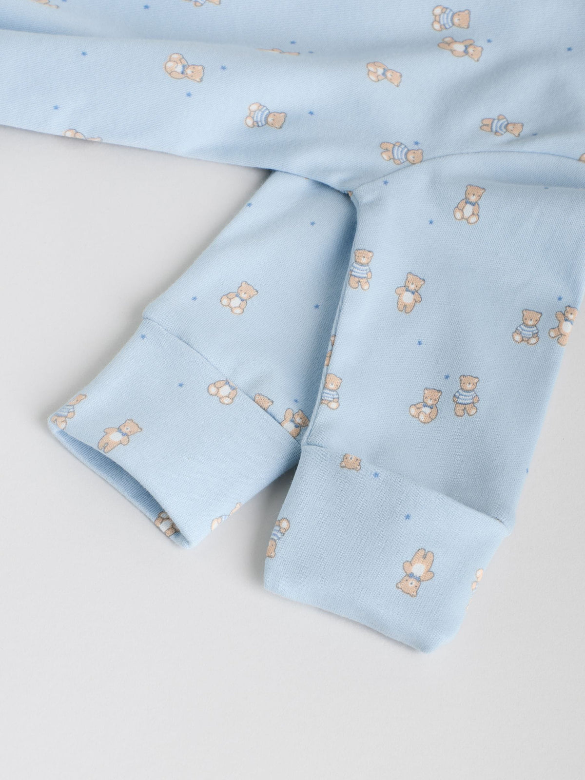 Blue 4 Pack Baby Bear Sleepsuit (0-2yrs)