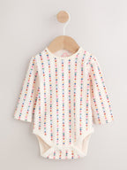 Embroidered Denim Dungarees and Long Sleeve Bodysuit Set 2 Piece (0mths-3yrs)