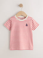 Blue Boat Short Sleeve Graphic T-Shirts 3 Pack (3mths-7yrs)