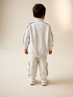 Grey Marl Half Zip Top and Joggers Set (3mths-7yrs)