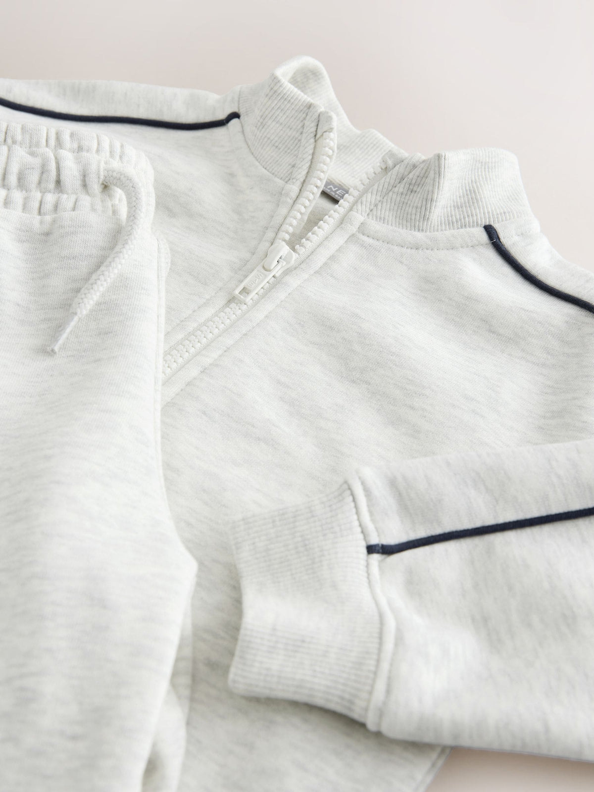 Grey Marl Half Zip Top and Joggers Set (3mths-7yrs)