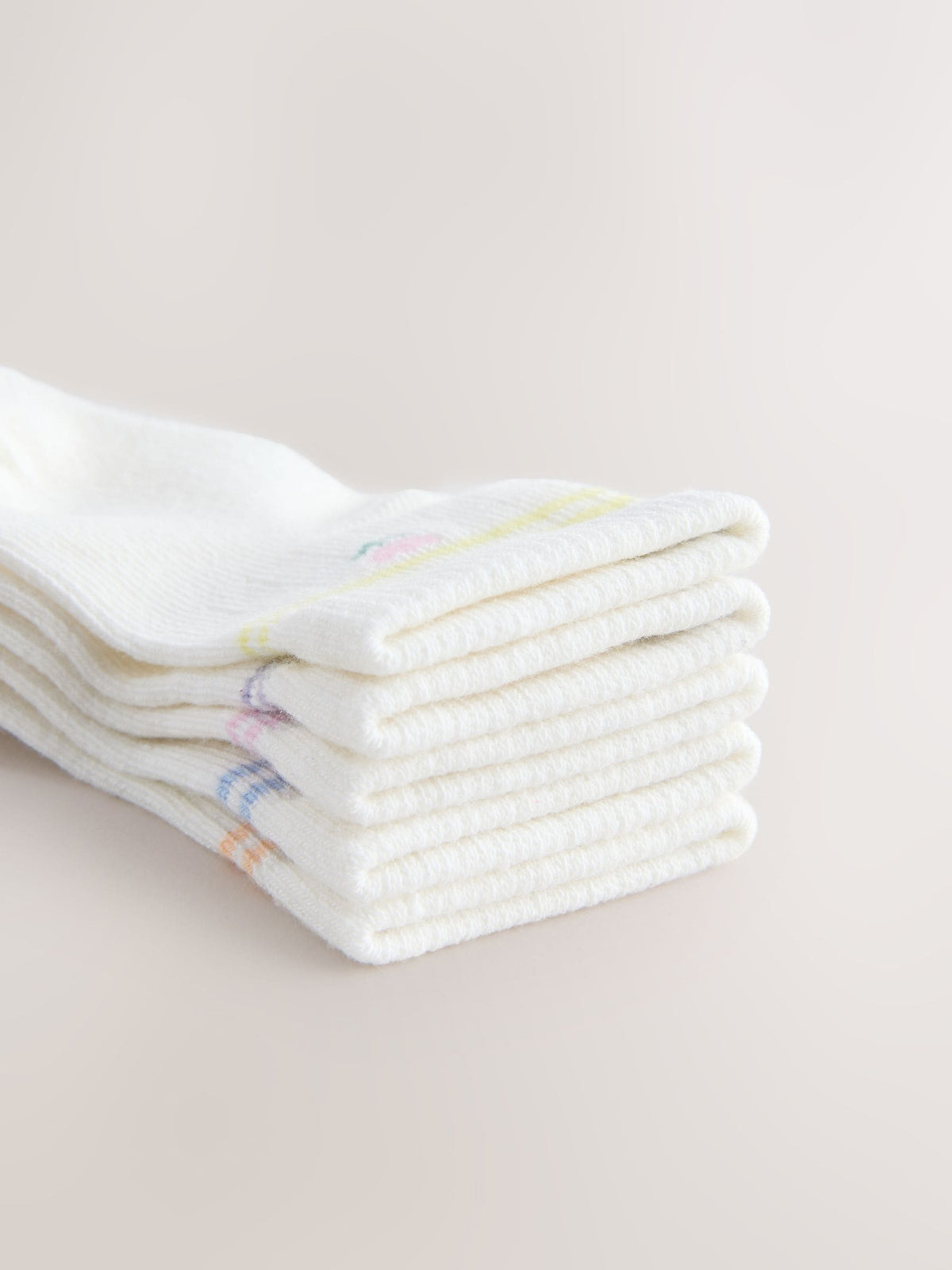 White Socks 5 Pack