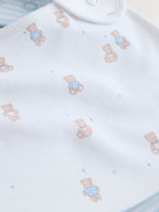Blue Baby Bibs 3 Pack