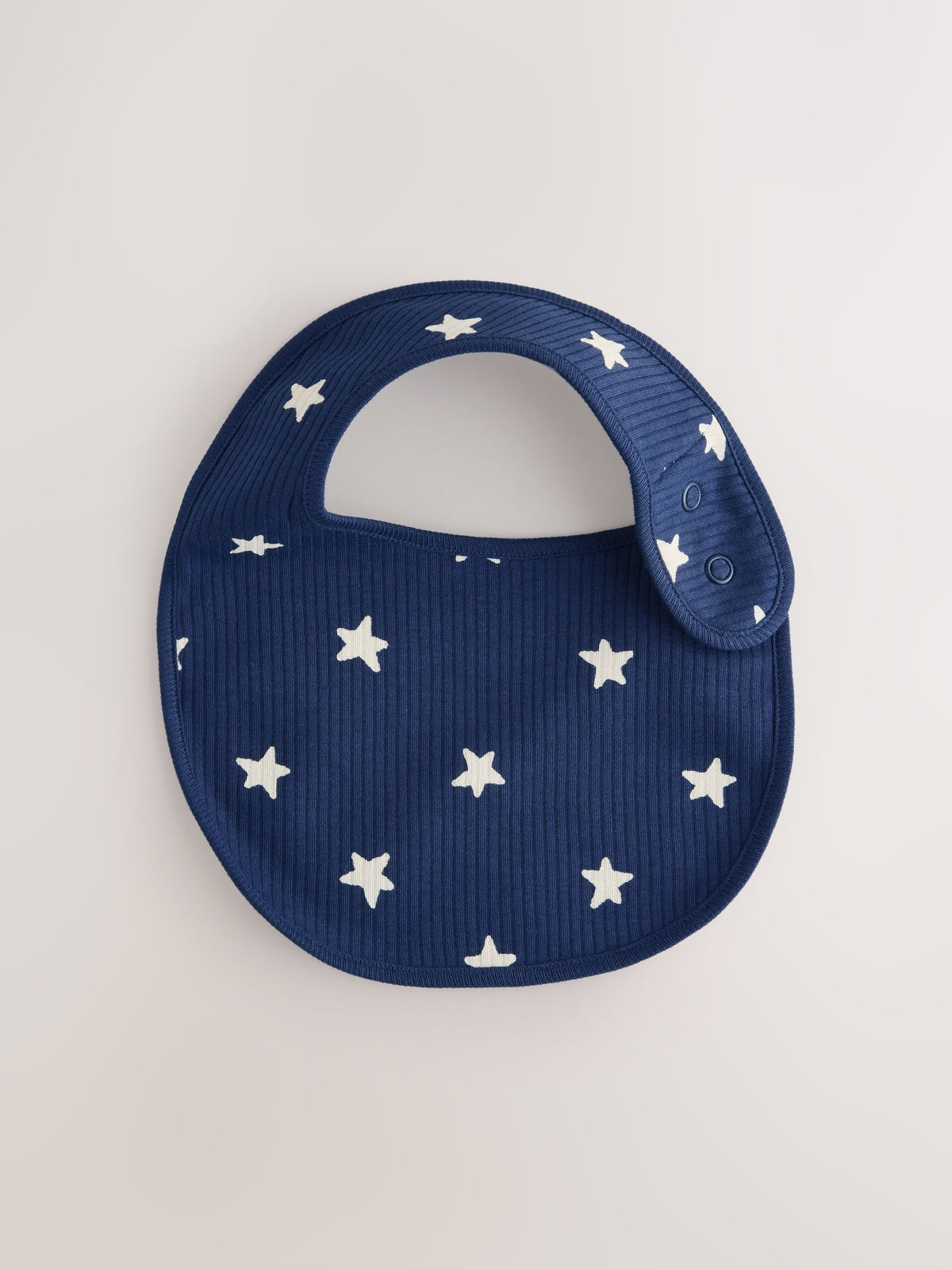 Navy Star Baby Bibs 5 Pack