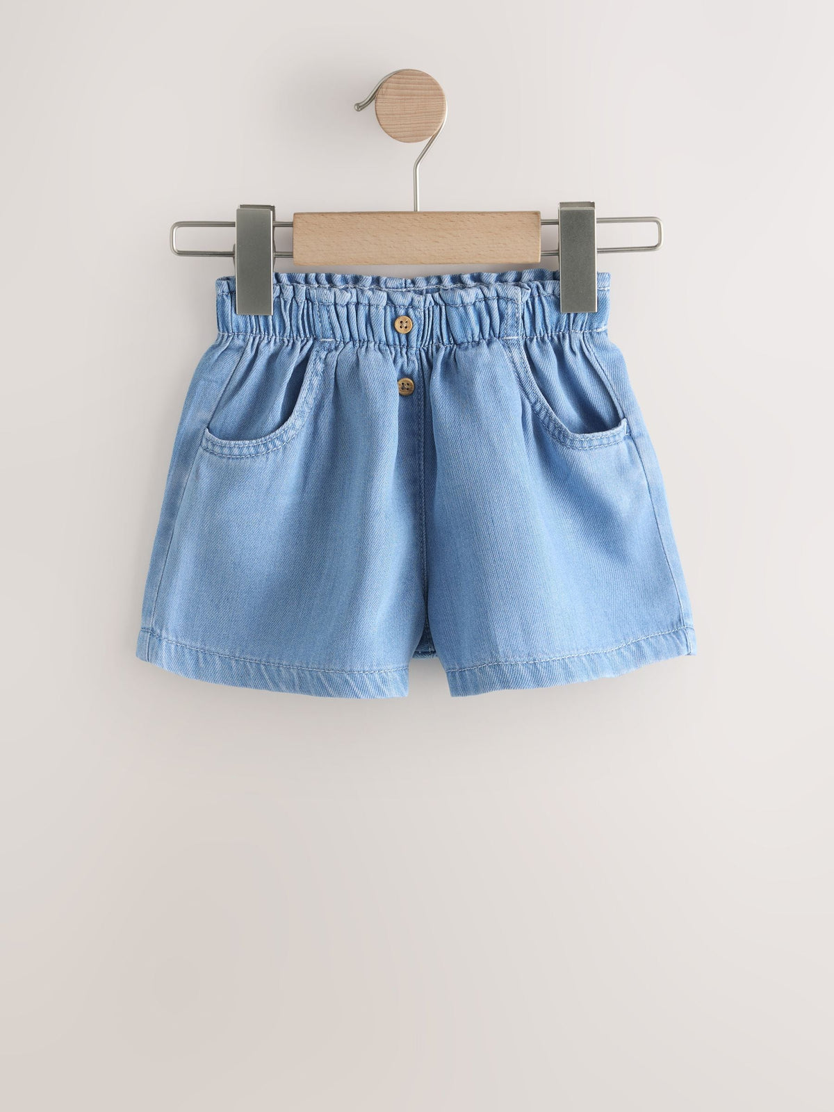 Blue Pull-On Denim Shorts 2 Pack (3mths-10yrs)