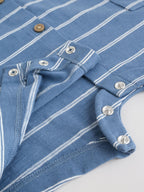 Stripe Jersey Baby Rompers 3 Pack