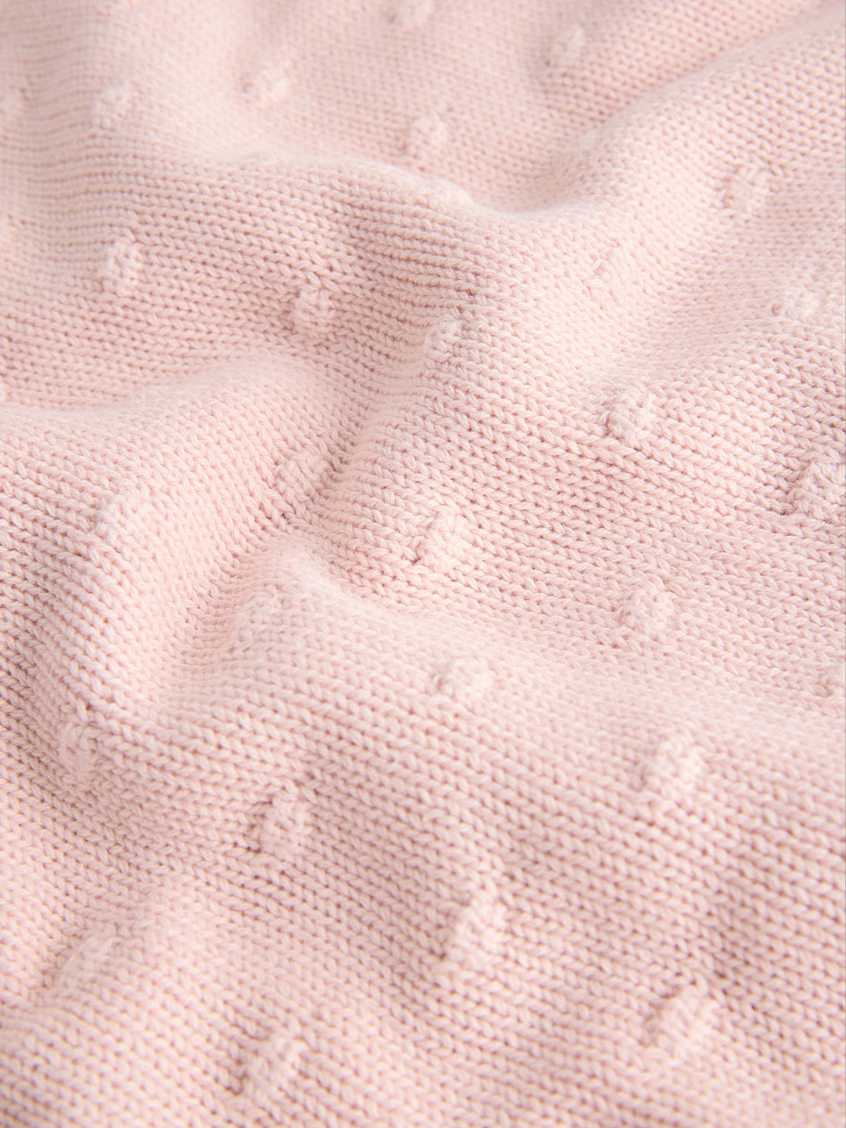 Pink Bobble Blanket