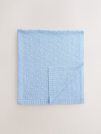 Blue Bobble Blanket
