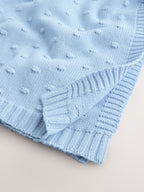 Blue Bobble Blanket