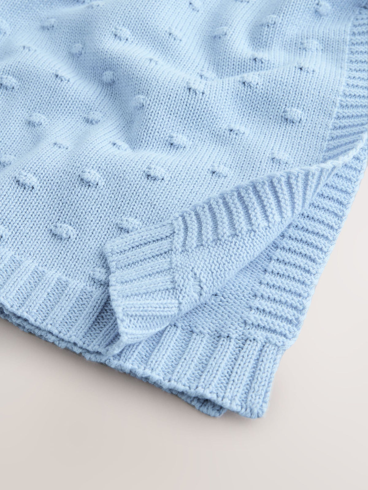 Blue Bobble Blanket