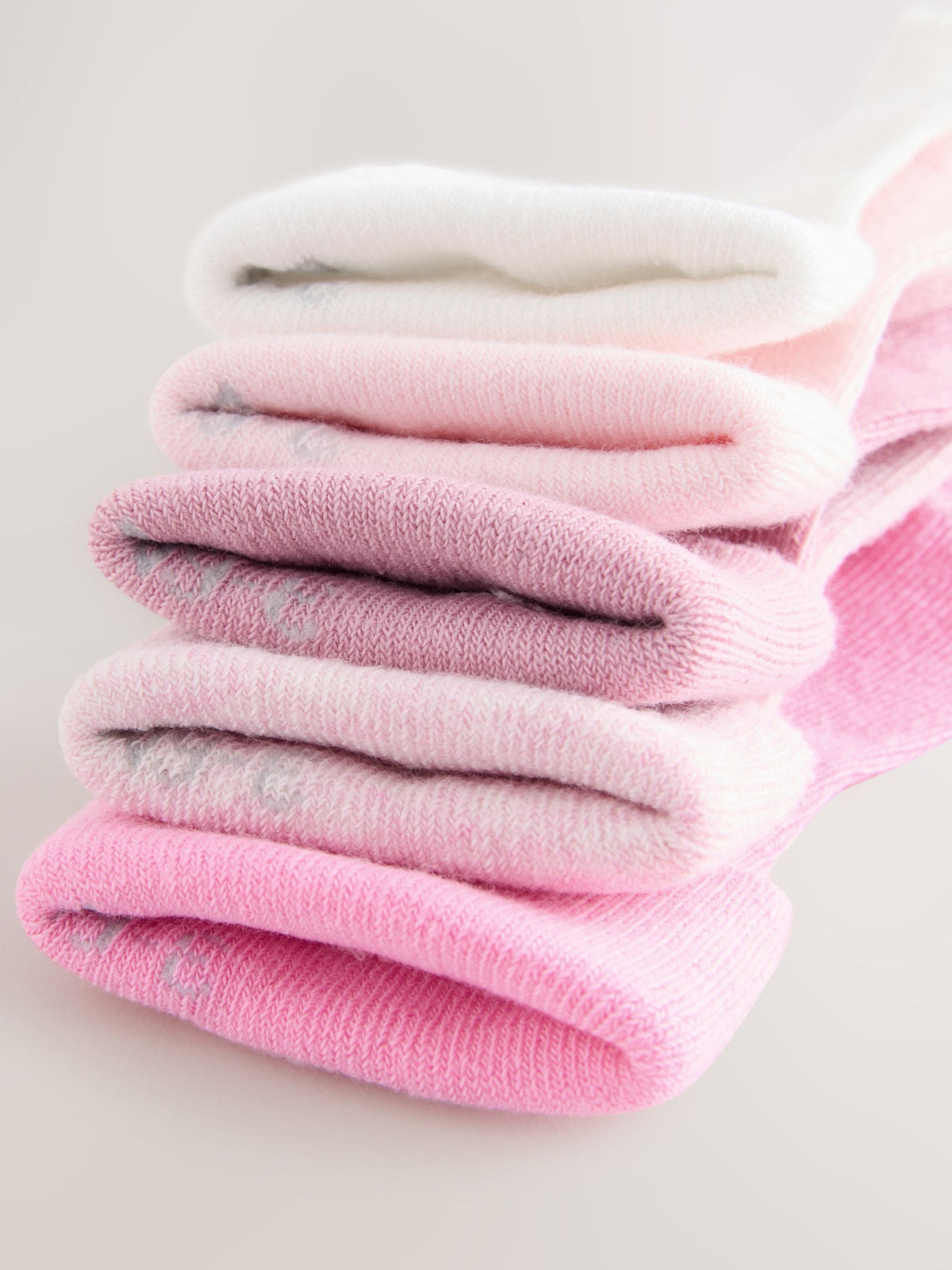 Pink Baby Socks 5 Pack