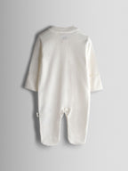 JoJo Maman Bébé Pink Bunny Cotton Footed 3 Pack Sleepsuit