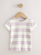 Neutral Short Sleeve T-Shirts 5 Pack (3mths-7yrs)