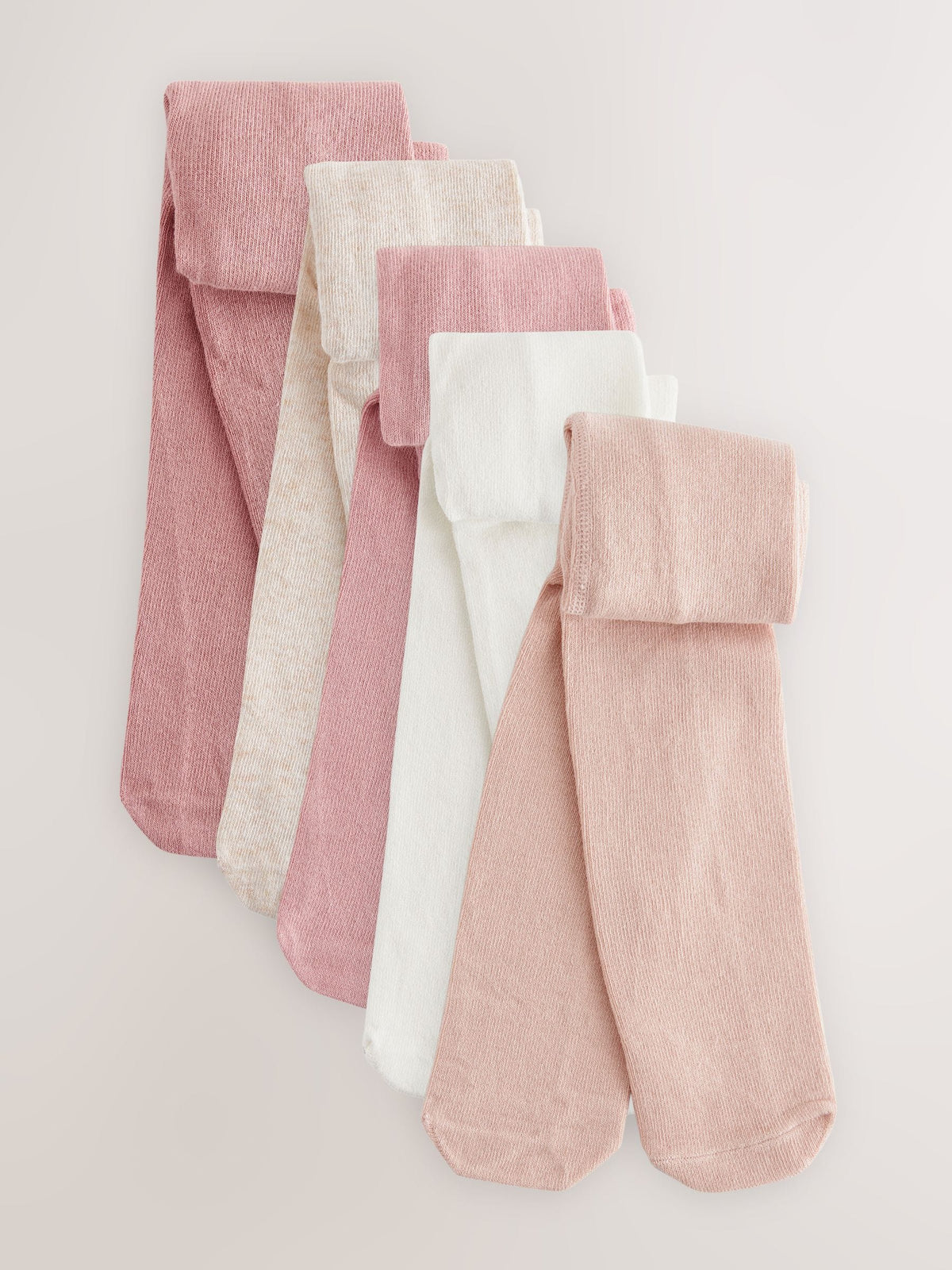 Pink Baby Tights 5 Pack