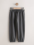 Black/Grey/Charcoal Regular Fit Joggers 3 Pack (3-16yrs)
